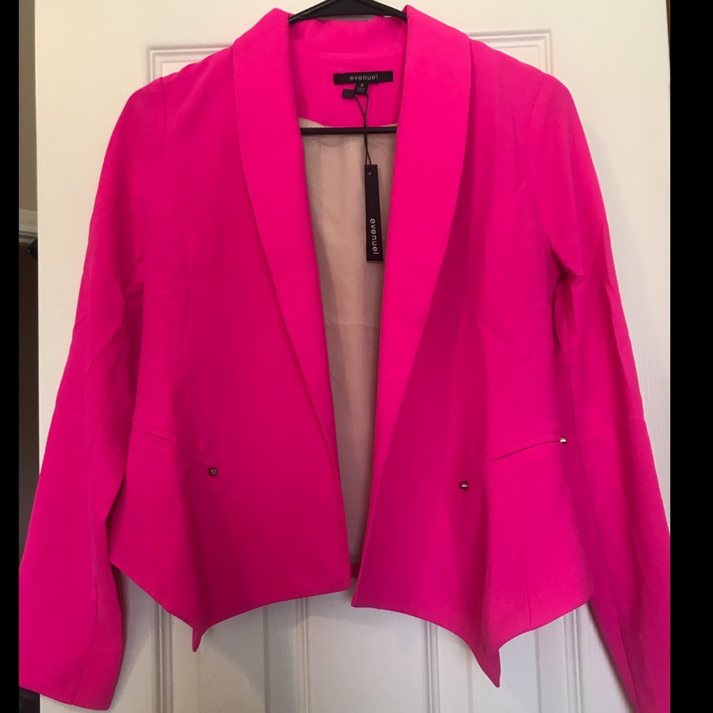 Hot pink women’s blazer - Brand New!